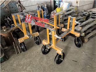 Stone Slab Transport Dolly Portable Trolley