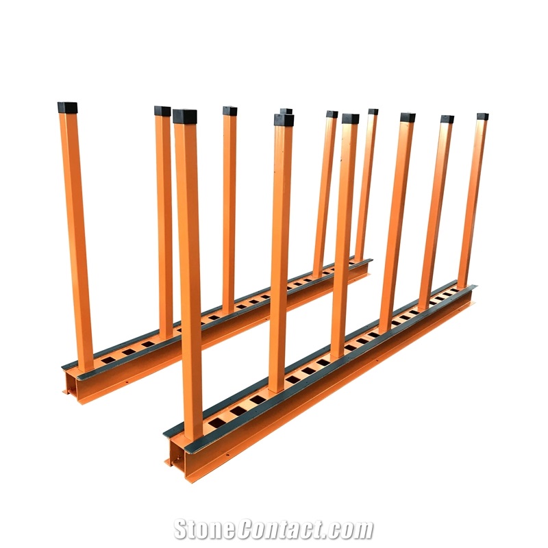 Storage Racks Slab Rack B Rails With Rubber