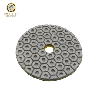 4 Inch Honeycomb Diamond Wet Polishing Pad
