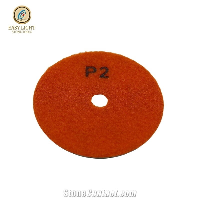 4 Inch Honeycomb Diamond Wet Polishing Pad