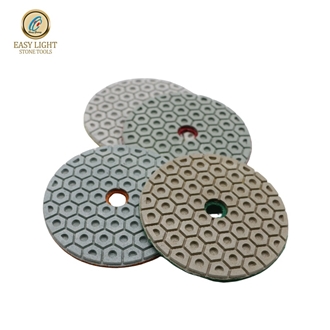 4 Inch Honeycomb Diamond Wet Polishing Pad