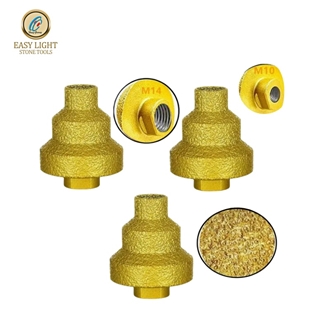 Brazed Diamond Chamfer Drill Bits  For Marble Granite