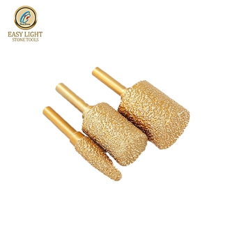 Brazed Diamond Marble Stone Engraving, Carving Tools
