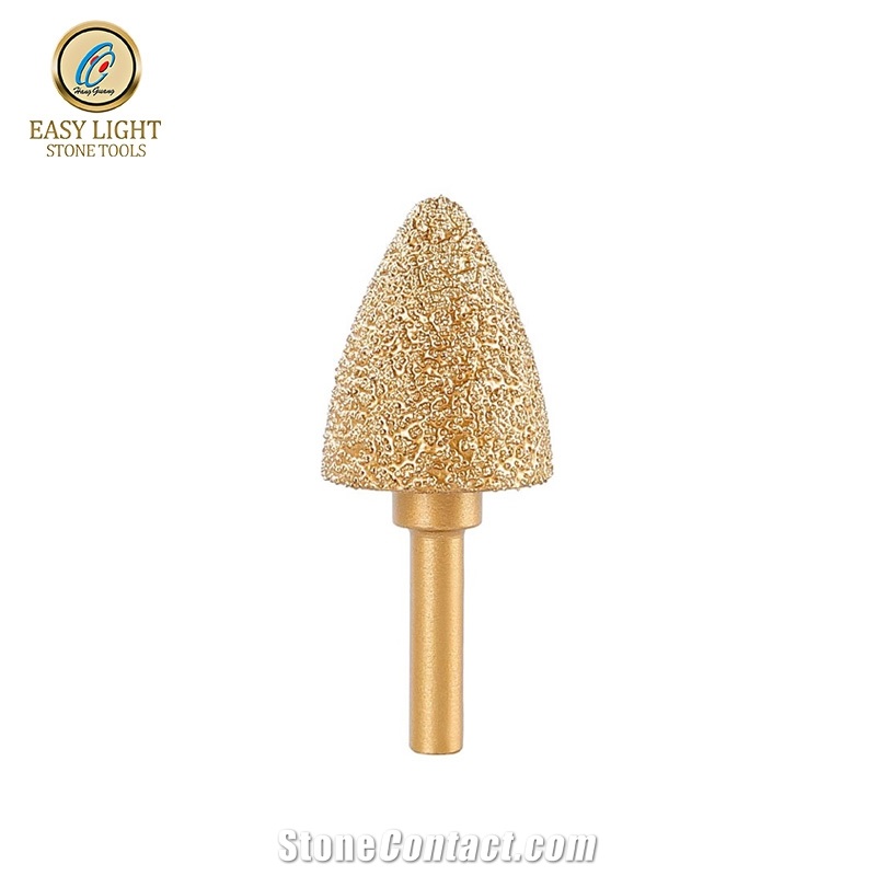Brazed Diamond Marble Stone Engraving, Carving Tools