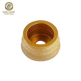 Bullnose Vacuum Brazed Marble Edge Profiling Grinding Wheel