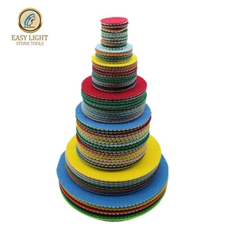 Flexible Diamond Polishing Pads For Stone Wet Polishing