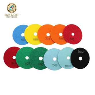 Flexible Diamond Polishing Pads For Stone Wet Polishing