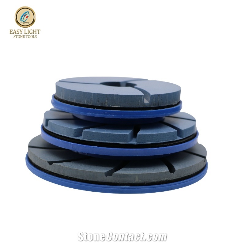 Snail Lock Diamond Polishing Wheels For Stone Edging