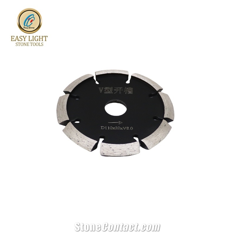 V Shape Tuck Point Saw Blade For Stones Wall Grooving