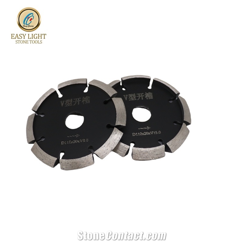 V Shape Tuck Point Saw Blade For Stones Wall Grooving