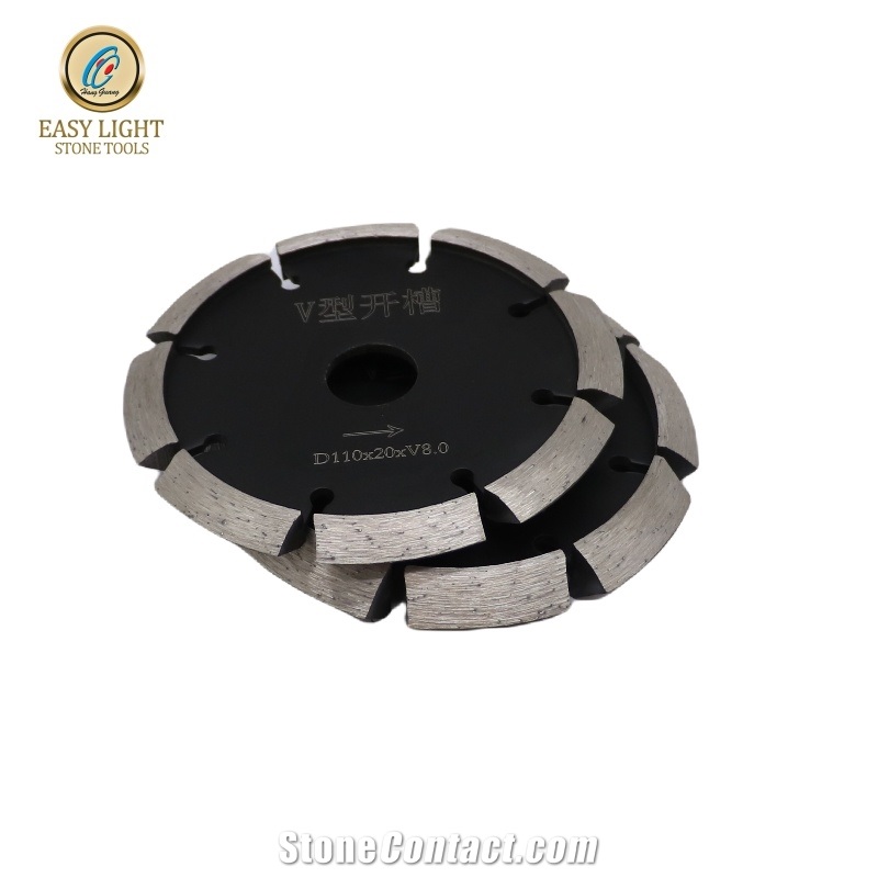 V Shape Tuck Point Saw Blade For Stones Wall Grooving