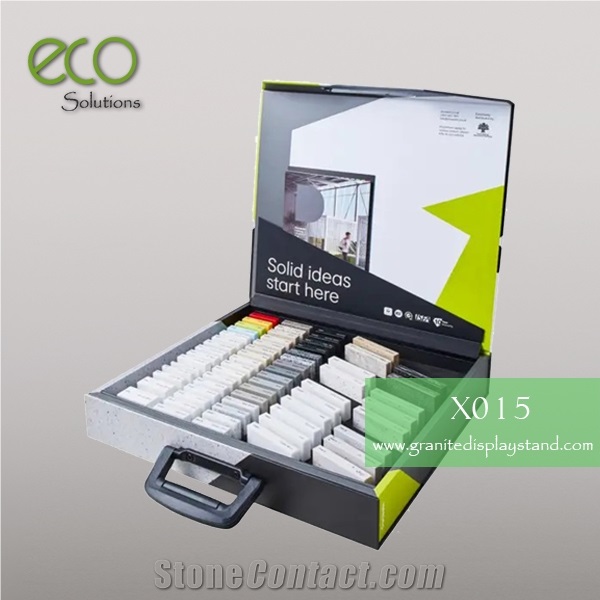 Granite Marble Quartz Stone Sample Display Case Box