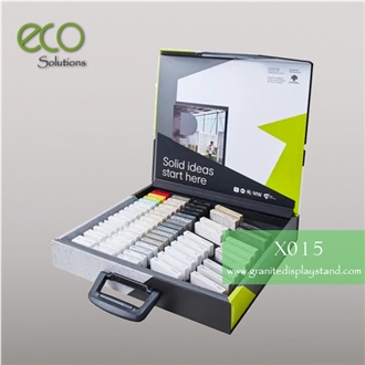 Granite Marble Quartz Stone Sample Display Case Box