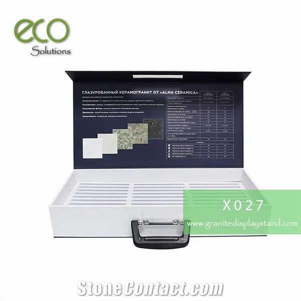 Granite Marble Quartz Stone Sample Display Case Box
