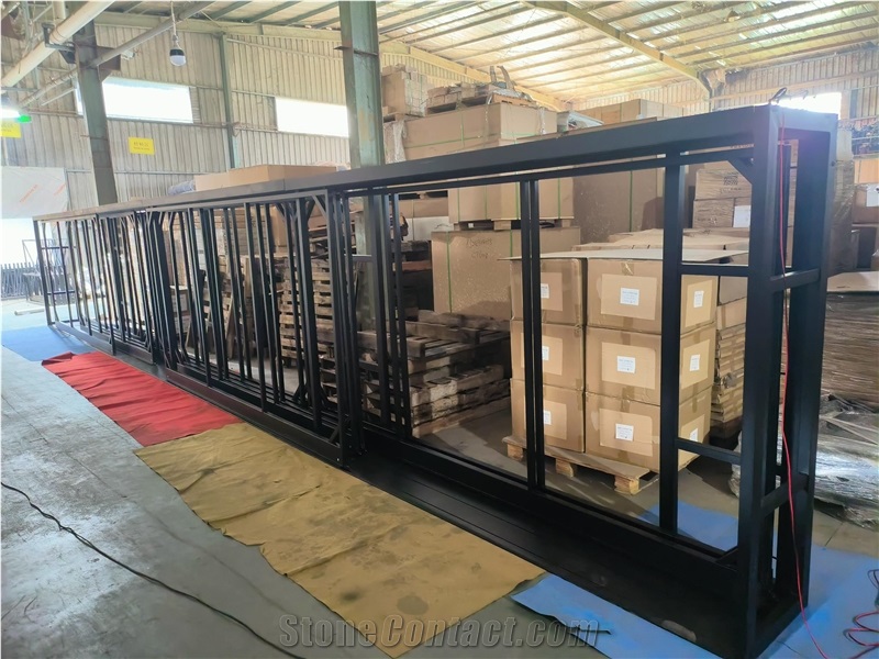 Black Showroom Display Stand Top With Lights