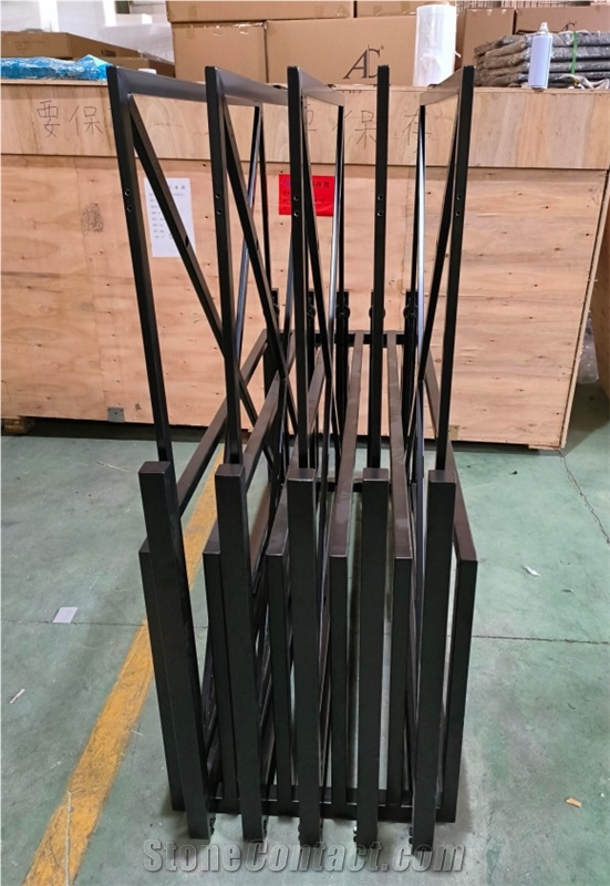 Pull & Push Display Stand-Panel Can Be Rotating