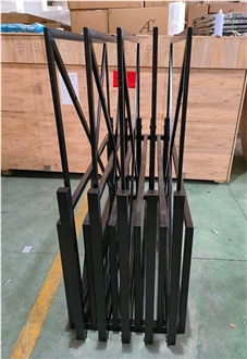 Pull & Push Display Stand-Panel Can Be Rotating