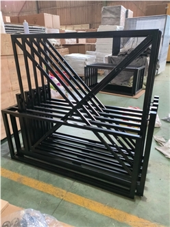 Pull & Push Display Stand-Panel Can Be Rotating