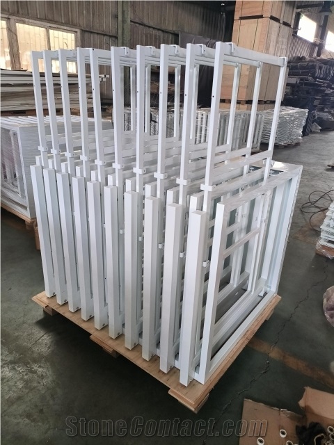 White Tile Sliding Display Stand-Customized