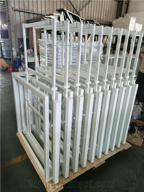 White Tile Sliding Display Stand-Customized