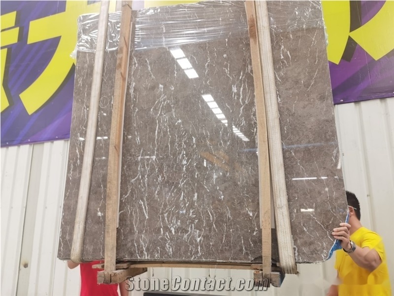 New Cyprus Grey Marble Slab