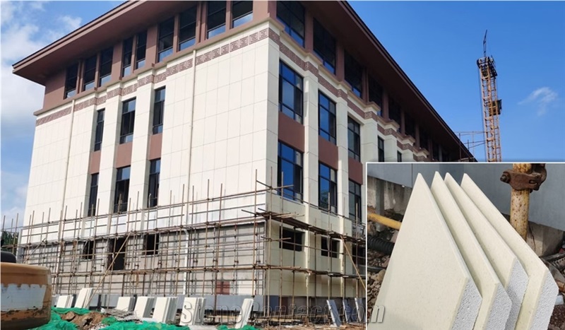 Lightweight Foamed Crystallized Stone Panels