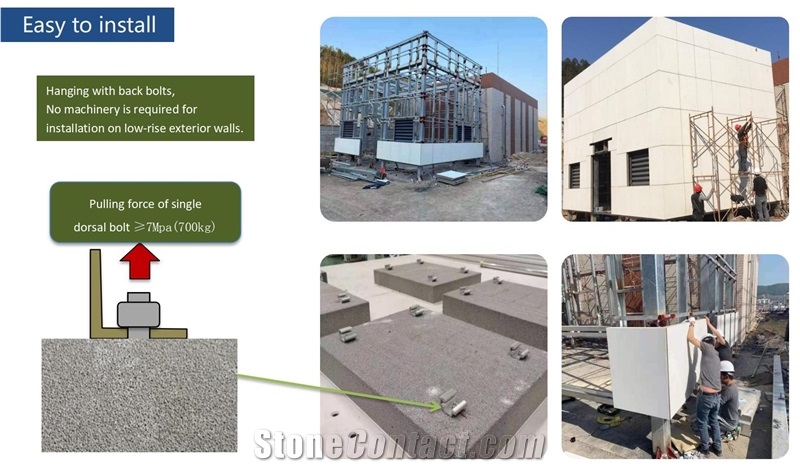 Lightweight Foamed Microcrystalline Stone Is Energy-Saving
