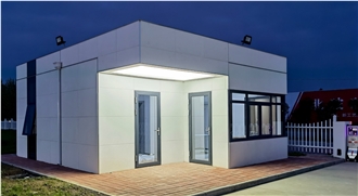 Shock-Resistant Lightweight Foamed Microcrystalline Panels