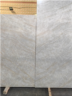 7006 Taj Mahal Extra PD Printed Quartz Slabs For Hotel