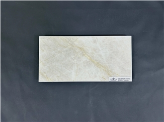 7006 Taj Mahal Extra PD Printed Quartz Slabs For Hotel
