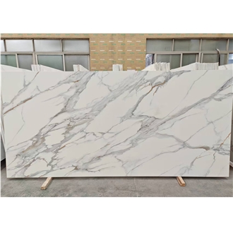 7016 Calacatta Borghini Extra Printed Quartz Slabs