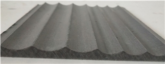 Facade Grooved Fiber Cement Board Artificial Stone Veneer