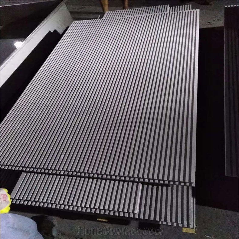 Facade Grooved Fiber Cement Board Artificial Stone Veneer