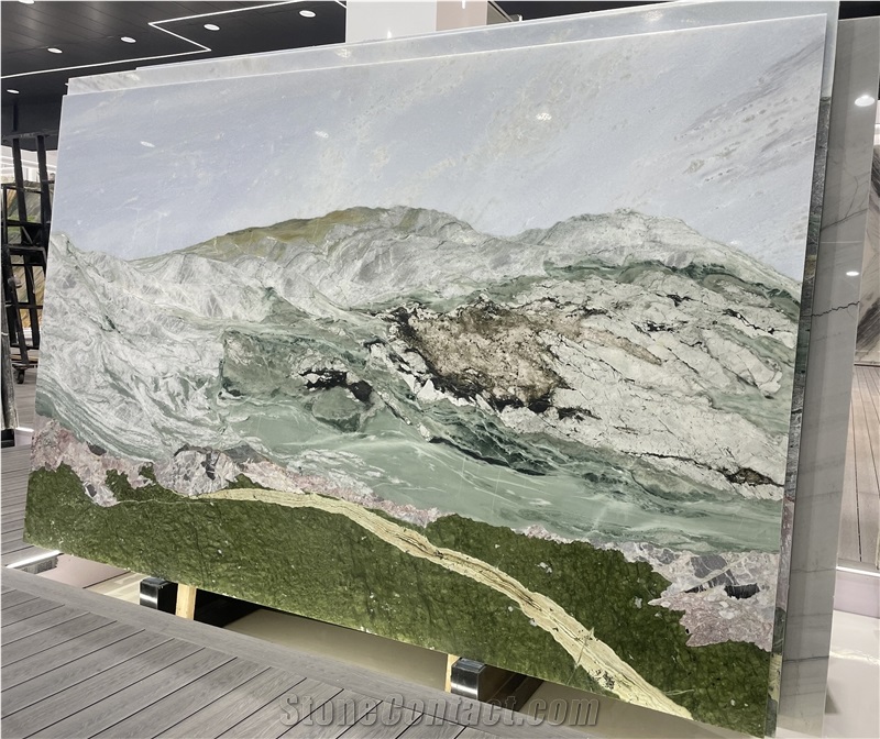 Water Jet Quartz Stone Painting Art Works Mosaic Art Works
