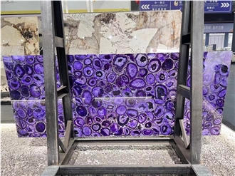 Petrified Wood Stone Semiprecious Stone Slabs For Wall