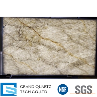 Luxury Backlit Quartz Slabs