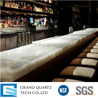 Luxury Backlit Quartz Slabs