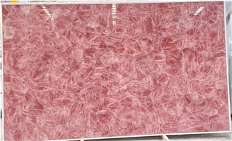 Rose Pink Semiprecious Stone Slabs
