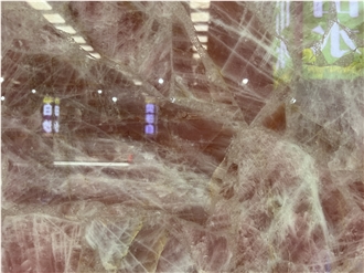Rose Pink Semiprecious Stone Slabs