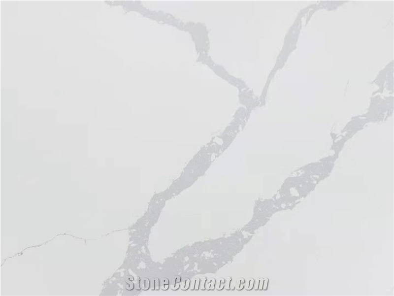 Calacatta Quartz In Big Slabs  Artificial Stone Slabs