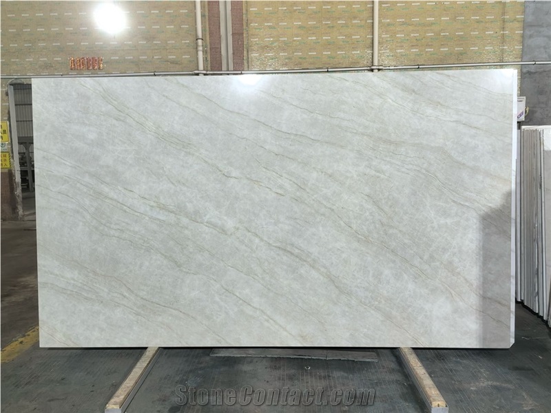 7006 Taj Mahal Extra PD Printed Quartz Slabs