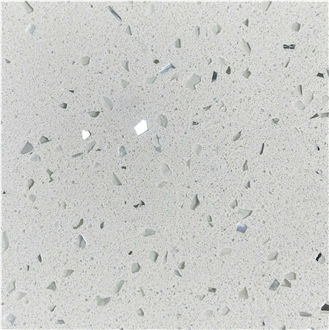 (Vietnam Quartz) Crystal White Quartz Slabs