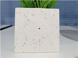 (Vietnam Quartz) Crystal White Quartz Slabs