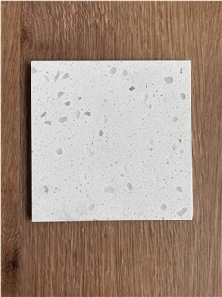 (Vietnam Quartz) Iced White Quartz Slabs