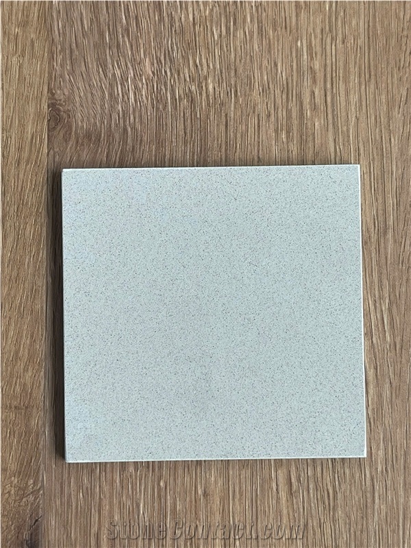 (Vietnam Quartz) Light Grey Quartz Slabs