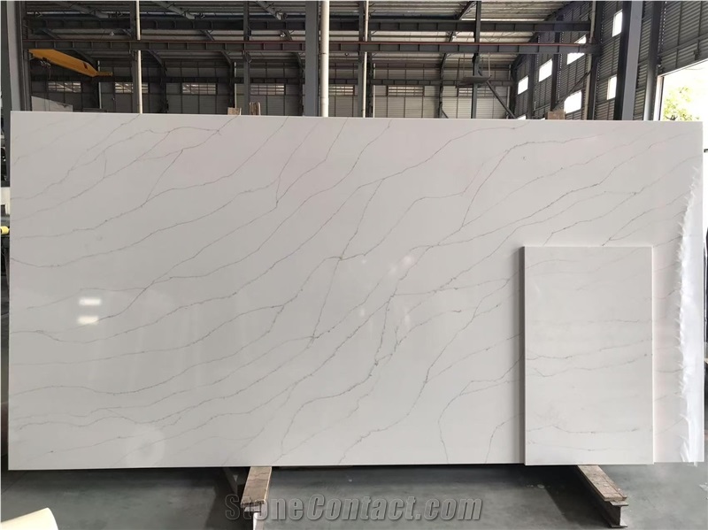 Polished Quartz Slabs For Dream Elegant Kitchen
