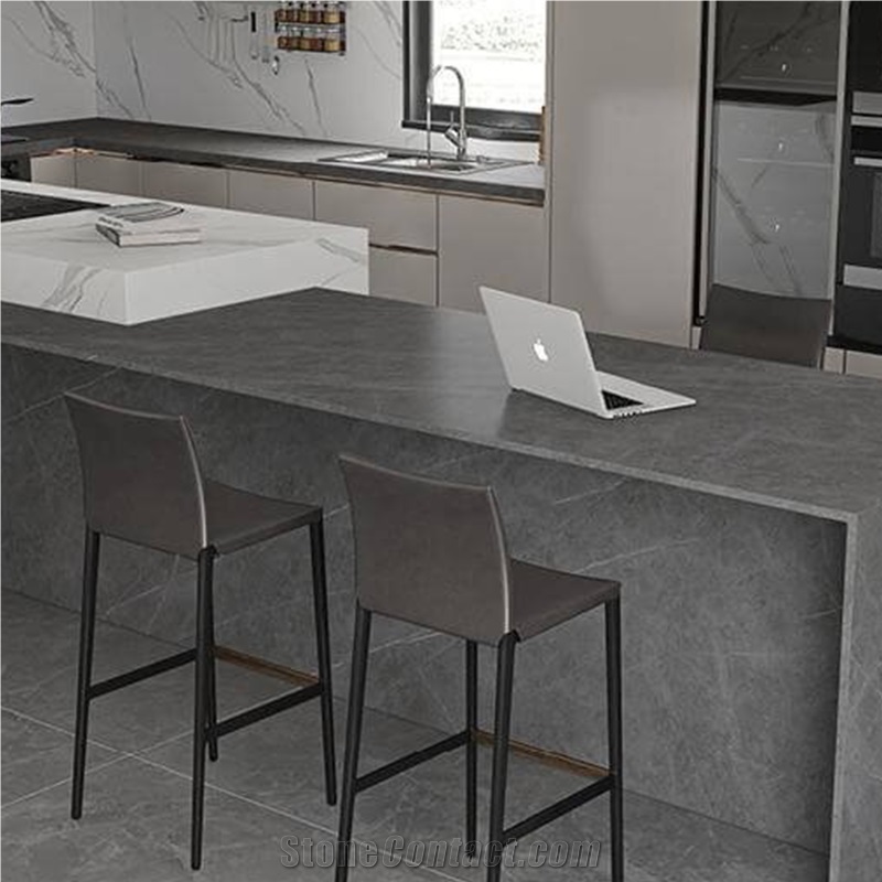 ARMANI Grey Matt 1.2X2.6M 15Mm Sintered Stone Slabs