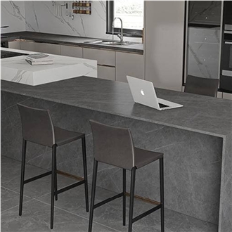 ARMANI Grey Matt 1.2X2.6M 15Mm Sintered Stone Slabs