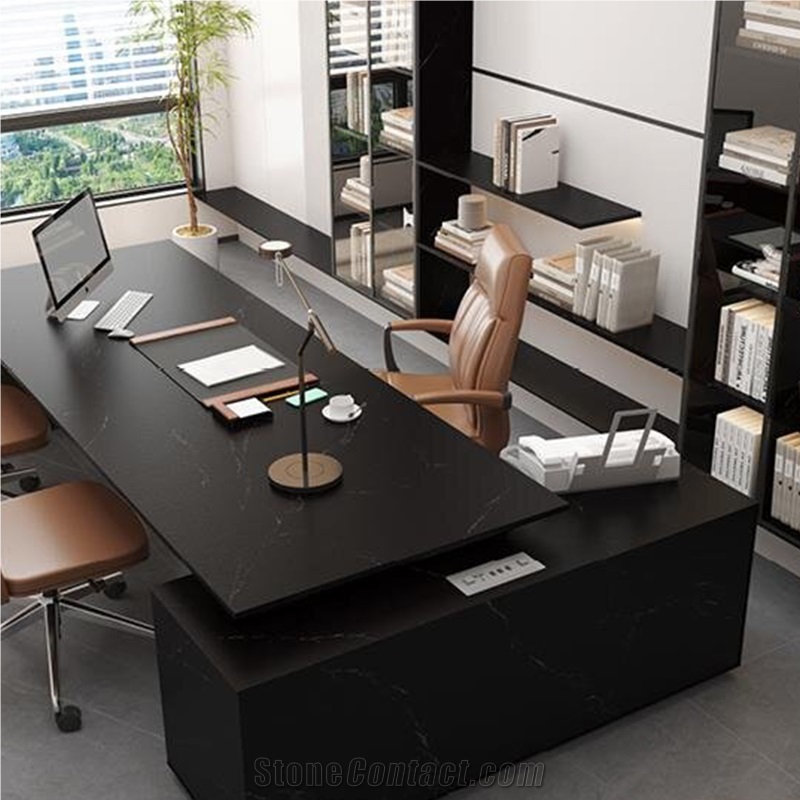 China SHAKESPEARE Black Matt 15Mm Sintered Stone Slabs