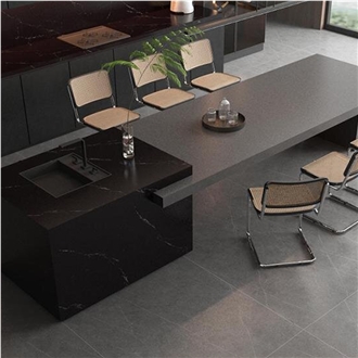 Chinese Pietra Grey Matt 15Mm Sintered Stone Tiles